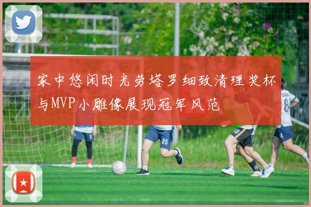 家中悠闲时光劳塔罗细致清理奖杯与MVP小雕像展现冠军风范